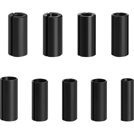 9PCS Mandrin Collet Adaptateur de Router Bit Collet Adaptateurs Mandrin à Pince de Serrage Mandrin Convertisseur Adaptateur de Routeur Remplacement Pour Outil de Machine de Gravure du Bois (1/4)