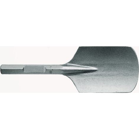 1618662000 - Scalpello a spatola con attacco esagonale 28 mm 400 x 135 mm (1/3)