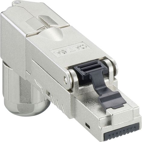 Lumberg 2542 03 Modularstecker, Cat. 6a, 8p8c (RJ45), abgewinkelte Ausführung 167445 Stecker, gewink