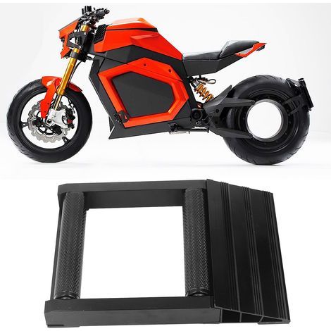 Support de roue pour nettoyage de pneu moto 500lbs, idéal pour entretien chaîne, lubrification et inspection des pneus. (1/5)