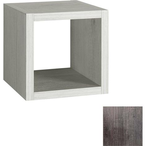 PENSILE A GIORNO SOSPESO MOD. UNIKA Misura: cm 20x22,5xH.20 Olmo Scuro (1/2)