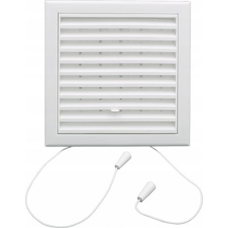 Grille De Ventilation Ronde - 125 Mm - Jalousie réglable - Ventilation Domestique - Conduit Rond (1/5)