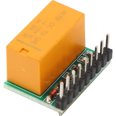 Composants de circuit imprimé pour module de relais DPDT 5 V CC DR21A01 avec inverseur de polarité (1/5)