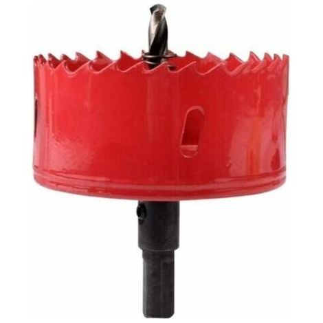 M42 HSS Scie Cloche Bi-Métal 115mm,Scie Trèpan Pour Fer, Aluminium, Bois, Cloison Sèche, Tuyau, Plastique, Panneau De Fibres De Bois (1/5)