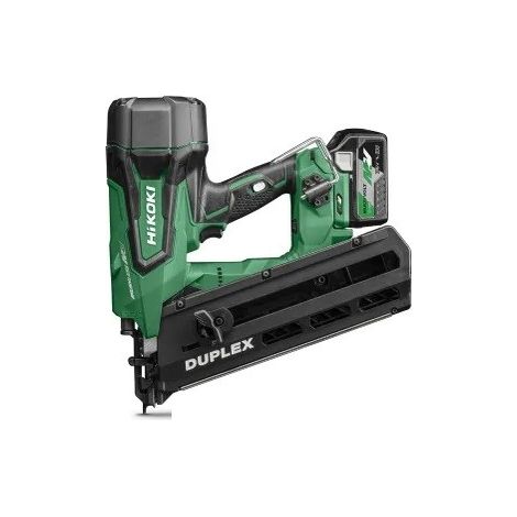 20° HiKoki Duplex Akku Nagler 18V/36V NR3675DDWRZ 45-75mm + 2x BSL36A für Duplexnägel"-"EN15296Akku