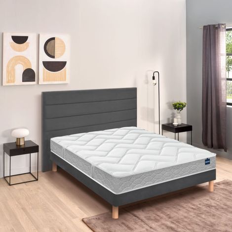 Ensemble sommier et matelas 80x200 cm mousse ferme Bultex Regular (1/5)