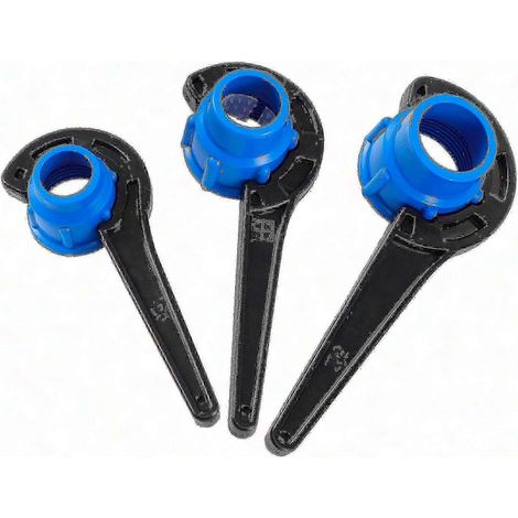 Clé spéciale pour raccords rapides de tuyaux PE 20/25/32/40/50 mm, écrous de blocage de vannes pour tubes PE/PVC, outil de réparation de tubes d'irrigation - Taiy (1/4)