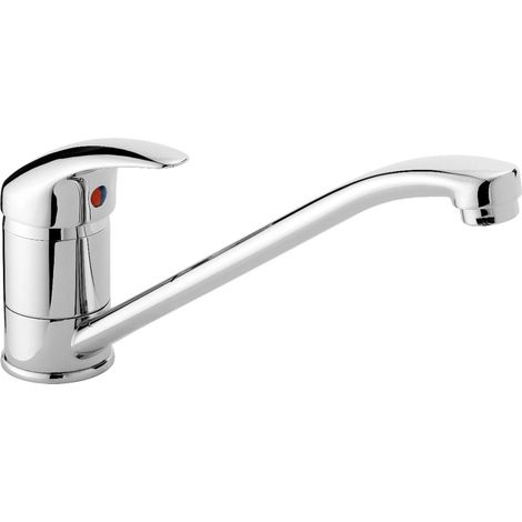 Francis Pegler Pegler Flow Kitchen Mono Mixer Tap Chrome Finish Single Lever