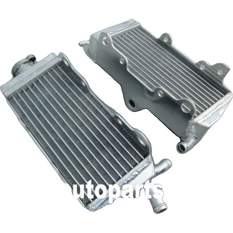 Radiador para motocicleta, material de aluminio, capacidad de refrigeración un 40% superior, compatible con motocicletas CR125R/CR125 R de 1990 a 1997, diseño robusto, construcción soldada con TIG. (1/3)