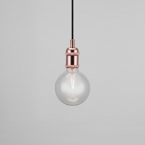 Nordlux Avra Pendelleuchte mit Stoffkabel Kupfer (1/3)