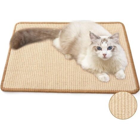 Tapis à griffer pour chat, tapis de sol pour chat, protège les tapis et les canapés, 3040 cm. (1/4)