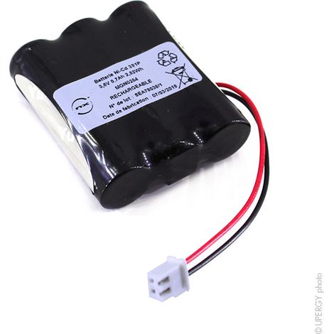 NX - Batterie eclairage secours 3x AA 3S1P ST1 3.6V 0.7Ah FC