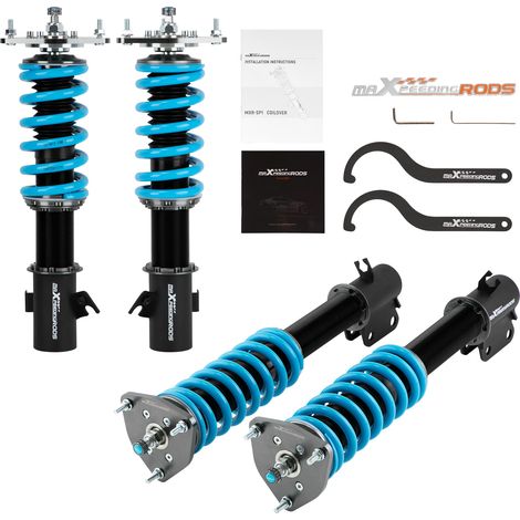 Ajustable Amortiguadores for Subaru Impreza WRX & STI 2000-2004 GDA GDB (1/5)