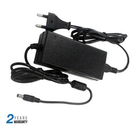 Fuente de alimentación para tira LED V-TAC de 42 W, 12 V, 3,5 A, Plug&Play, conector Jack 2.1, cable de 2,4 m con conector IP44
