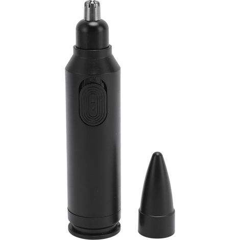 Tondeuse à poils de nez électrique portable professionnelle pour hommes et femmes, utilisable sur peau sèche ou humide, avec lames à double tranchant (1/5)