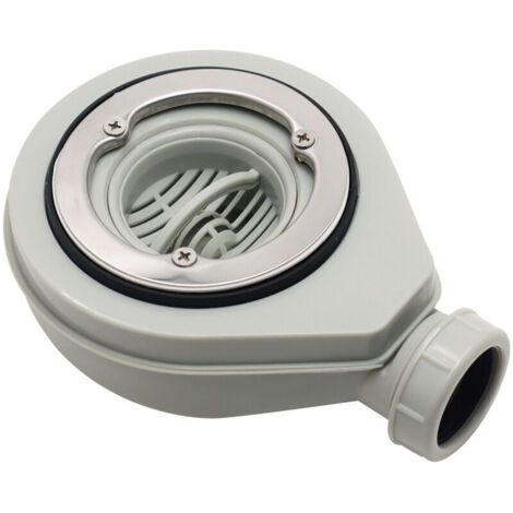 Bonde horizontale sans capot Ø90 DONA pour receveurs de douche (1/4)
