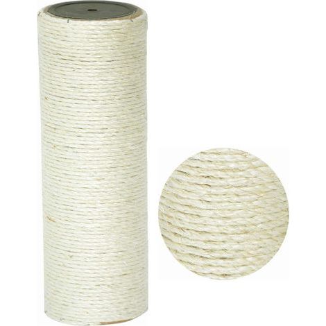 Sisalpfosten, 30 cm lang, Durchmesser 9 cm, M8-Gewinde, für Katzenbaum (1/3)