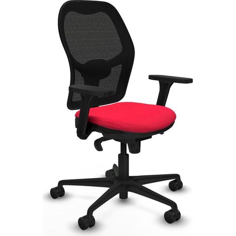 piqueras-y-crespo Jorquera silla de oficina roja confortable