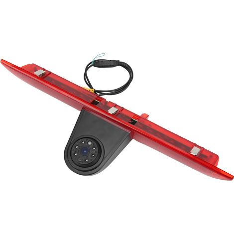 Feu stop surélevé avec caméra de recul DC12V, angle de vision 170°, étanche IP67, remplacement pour Ford Transit 2014-2018, caméra arrière haute montée. (1/5)