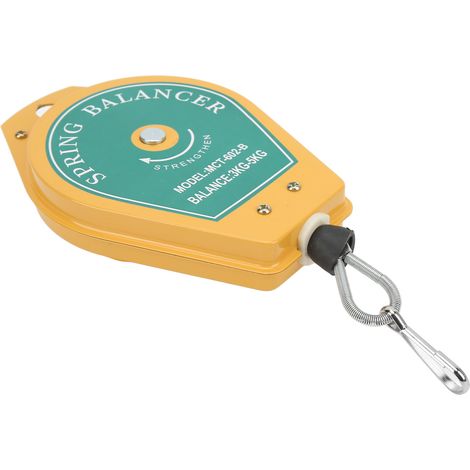 Federgewichtsausgleicher, 3 bis 5 kg Tragfähigkeit, einziehbarer Werkzeughalter mit Aufhängung und Befestigungsmaterial (1/5)
