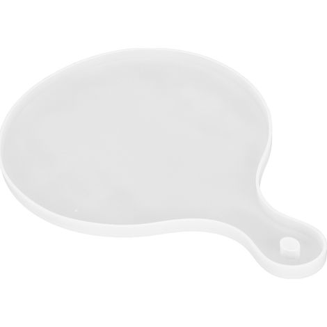 Moule en Silicone pour Plateau Rond DIY - Support pour Fromage avec Anses et Évacuation, Parfait pour Apéritifs et Fruits, Dessous de Verre Fonctionnel (1/5)