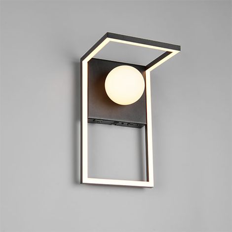 Lampe murale de conception Arola Noir - 238170132 (1/3)