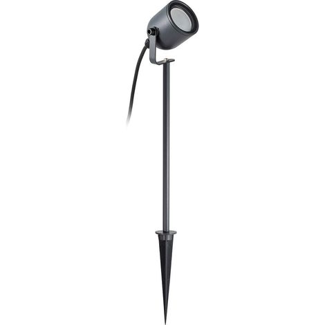 Proiettore esterno ip65 picchetto 60 cm attacco gu10 max 35w gea luce - ges2292 (1/2)
