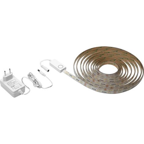 Kit 5M Tira de LED inteligente 4.8W/M RGB + 2700-6000K IP65 GSC 204035001 (1/5)