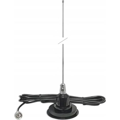 Antena magnética CB Sonar 825, cable de 4 m, imán UC-1 de 9 cm. (1/4)