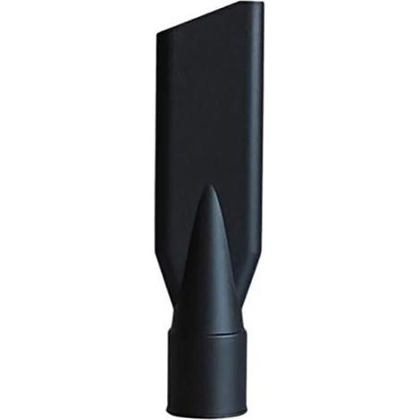 2X Aspirateur Industriel Brosse Ronde et Buse Plate Ensembles Accessoires D'Aspirateur Industriel Durable 44mm Intérieur noir (1/4)