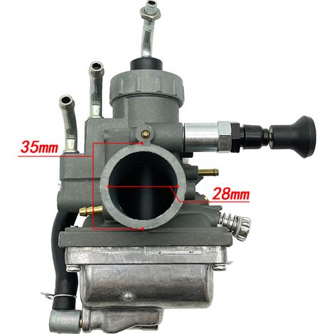 Carburateur 2 temps pour Yamaha DT175, DT180, RXZ175, RXZ180 – Moto tout‑terrain classique (1/4)