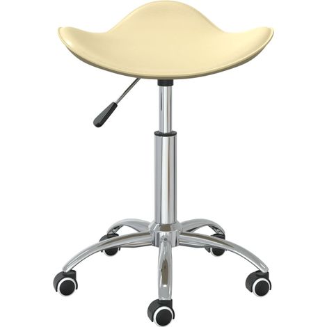 Maison Exclusive - Bürostuhl Creme Kunstleder
