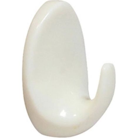 Timco Oval Self-Adhesive Hooks - Small - 37.5 x 28.0 (5 Pack)