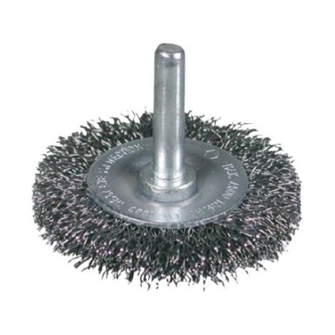 Rundbürste gewellt DM 75mm Schaft 6mm Stahldraht 0,30mm Osborn
