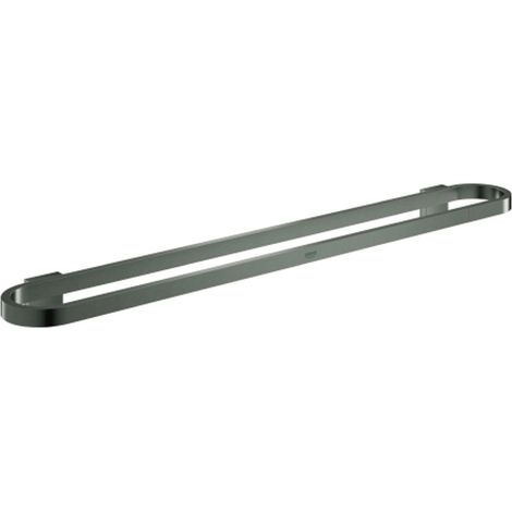 GROHE Toallero/soporte Selection 41056 600mm hard graphite cepillado, 41056AL0