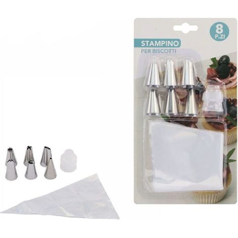 Set 8pz Sac Power Tasca Dolci Pasticcericetto With Compuci 74144