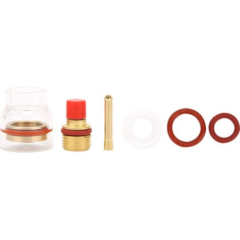 Torche de soudage WP-9/20 avec kit accessoires : lentille à gaz, pince de serrage, buse en verre pour torche TIG Arong (1/5)