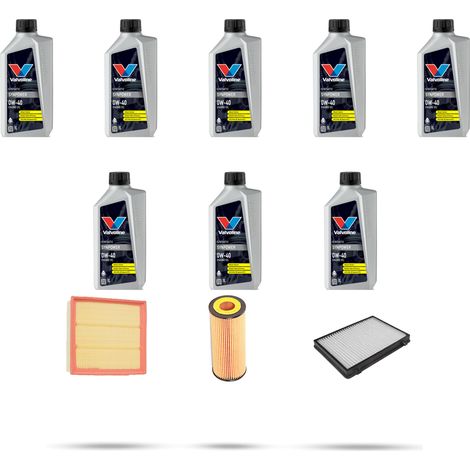 Kit tagliando 3 FILTRI e 8L OLIO compatibile con Mercedes Classe M (W163) 350 173kw Dal 2003 (1/5)