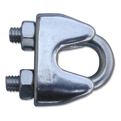 Morsetto per funi INOX Misura 8