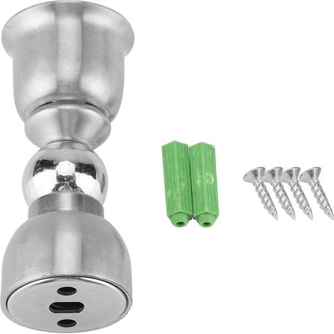 Butoir de porte magnétique en acier inoxydable pour arrêt de porte intérieure (1/5)