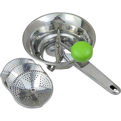 Moulin à légumes et fruits en acier inoxydable (1/5)