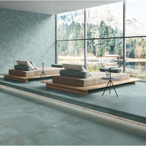 Carrelage Intérieur Effet Métal BLEND 60x120 cm Elite (1/2)