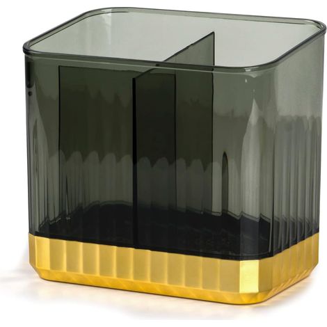 Range-couvertures égouttoir, louche fourchette baguettes, plastique, cuisine, 14x10x14 cm (1/5)