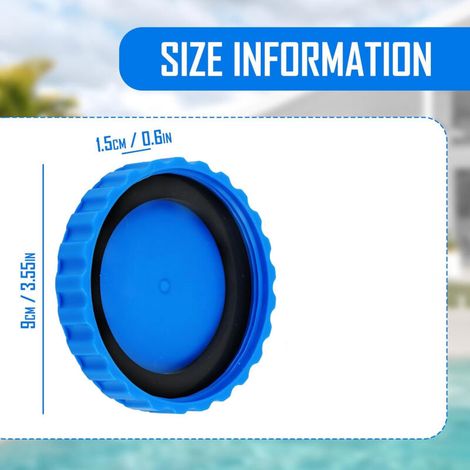 Intex Winterabsperrventil-Reparaturset für Aufstellpools. Enthält ein Zubehörset zur Reparatur, Wartung und zum Frostschutz des Winterabsperrventils. (1/4)