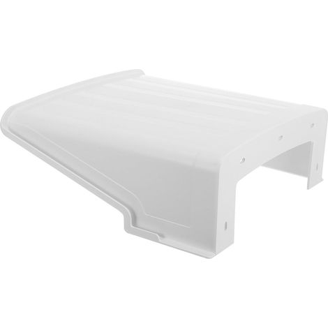 Protection Étanche Facile à Installer en Plastique Blanc Pratique pour Protéger la Pluie Intempéries pour Caméra de Sécurité Extérieure (1/5)