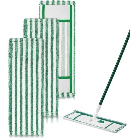 Tête de balai à franges pour Vileda Cover Mops Mat/Active Max Flat Mop (1/5)