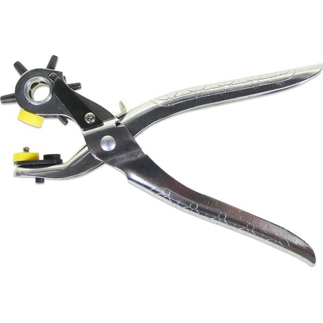 Werkzeug genius-ideas multi-hole leather punch 3 Funktionen Stahl