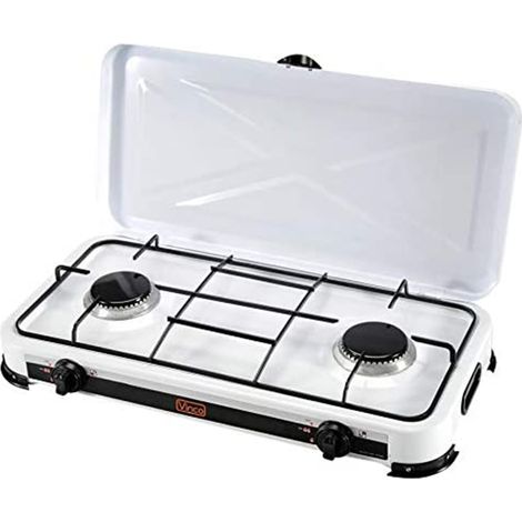 Vinco ART. 76002 FORNELLO A GAS TWO Due fuochi Gpl Campeggio Camper 1,2 kw
