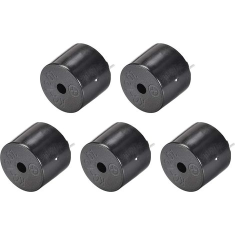 80dB 1,5V Buzzer Avertisseur Sonore Électronique Passif 5Pcs (1/3)