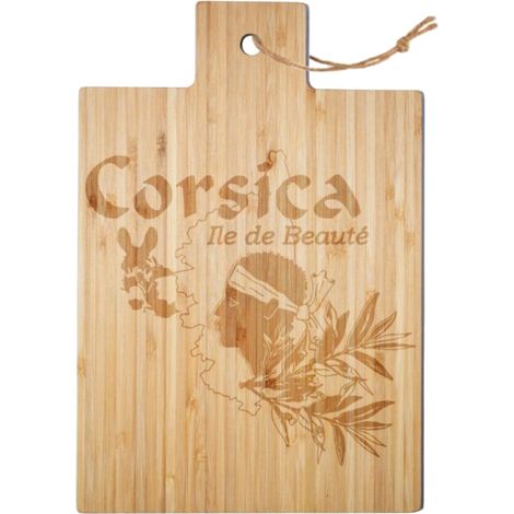 Planche à découper Corsica en bambou alimentaire